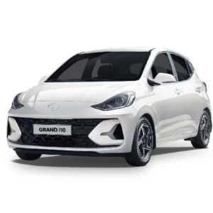 hyundai i10 2025 blanche Automatic Location de Voiture à Agadir