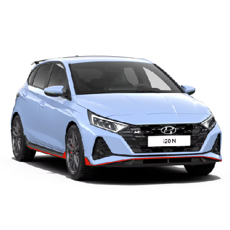hyundai i20 blue Model 2025 Automatic